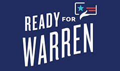 logo for Ready for Warren Presidential Draft Committee