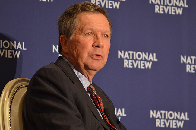 photo 6 of gov. john kasich at national review institute's ideas summit