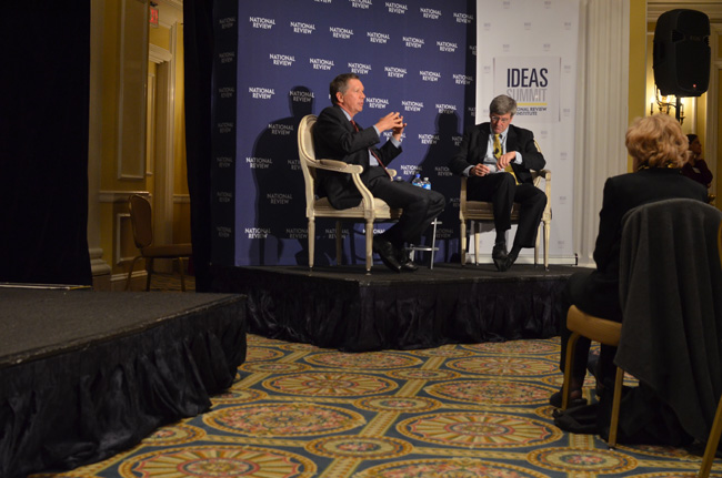 photo 7 of gov. john kasich at national review institute's ideas summit